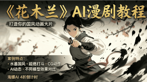 《花木兰》AI漫剧打斗分镜案例教程-CG迷（cgmi.com）